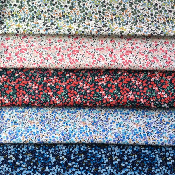 100% Cotton Fresh Plant Print Poplin Fabric — Summer Charm