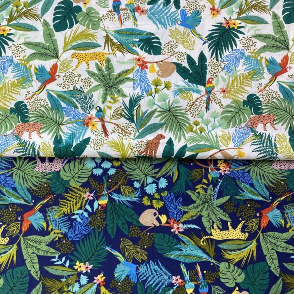 100% Cotton Small Animal Printed Fabric