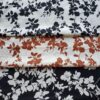 主图-02 Cotton Printed Fabric — Black & White Botanical — Vintage French Style