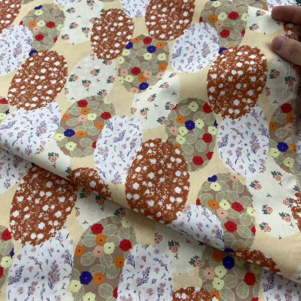 100% Cotton Korean-Style Patchwork Floral Fabric — Women & Kids Homewear Material