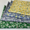 主图-02 Japanese-Style Small Floral Cotton Fabric – 100% Cotton Poplin for Bedding & DIY