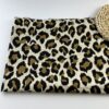 100% Cotton Leopard Print Poplin Fabric — DIY Shirt and Bag Material