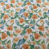 40s Cotton Poplin Printed Fabric – Country Rose Floral Fabric for Shirt, Bag & DIY Sewing