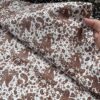 40s Cotton Poplin Reactive Print Fabric – Vintage Paisley Pattern for Shirts & DIY Crafts