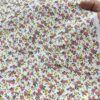 40s Cotton Poplin Fabric – Fresh Floral Print for Summer DIY Sewing