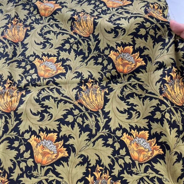 主图-02 100% Cotton Floral Printed Poplin Fabric — Spring DIY Sewing Material