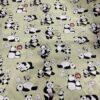 60s Cotton Poplin Panda Print Fabric – Kids & Women’s Clothing