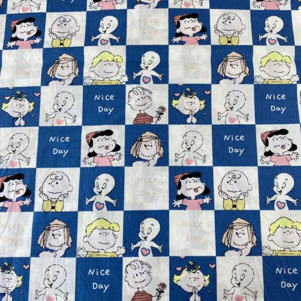 60s High-Density Cotton Tencel-Like Cartoon Fabric – Kids & Women Clothing
