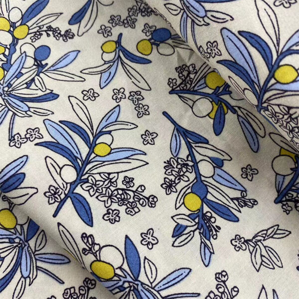 60s Cotton Poplin Fabric – Lightweight Plain Weave for Summer Clothing & DIY Sewing