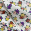 Pastoral Cotton Print Fabric – 60s Small Floral Design for Summer Dresses