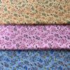 Vintage Brushed Cotton Floral Fabric – Warm Flannel Cotton for Jackets, Homewear & DIY Crafts
