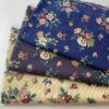 French Country Flannel Cotton Fabric – Thick Brushed Cotton for Winter DIY & Apparel