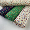 100% Cotton Plain Weave Floral Fabric — Charming Dress & Apparel Material