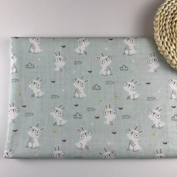 Cotton Digital Printed Double Gauze Fabric — Baby Cartoon Soft Touch