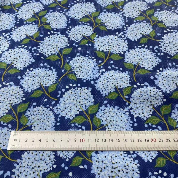 100% Cotton Floral Printed Poplin Fabric — Summer Garden Style