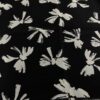 100% Cotton Black & White Butterfly Poplin Fabric — Kids & Women Apparel
