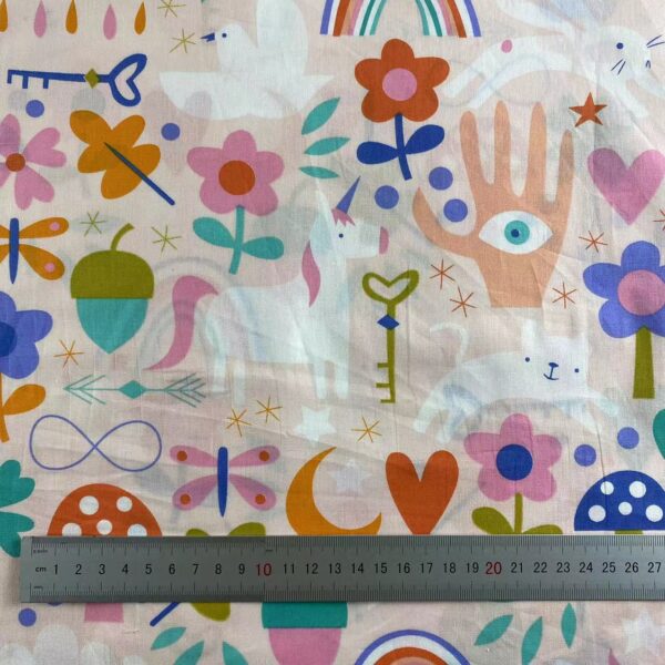 主图-03 100% Cotton Cartoon Print Poplin Fabric — Kids & Women’s Apparel Material