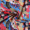 Bohemian Gold Printed Cotton Fabric — Ethnic Style Apparel & DIY Craft Material