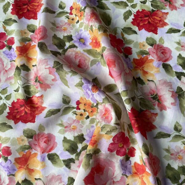 High-Density 60s Combed Cotton Digital Print Fabric — Kidswear, Dresses & DIY