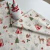 100% Cotton Christmas Digital Printed Fabric — DIY Holiday Sewing Cloth