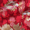 Gold-Stamped Chinese Dragon Cloud Cotton Fabric – Woven Cotton for Apparel, Bags & DIY Crafts
