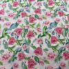 40s Cotton Poplin Printed Fabric – Country Rose Floral Fabric for Shirt, Bag & DIY Sewing