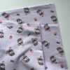 Thickened Cotton Brushed Printed Fabric – Cartoon Character Design for Winter Clothing & DIY Crafts