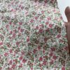 40s Cotton Poplin Printed Fabric – Vintage Country Floral for Summer Shirts & DIY Crafts