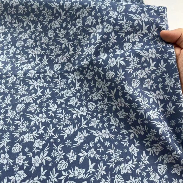 主图-03 40s Cotton Poplin Floral Fabric – Country Style Print for DIY & Apparel