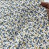 40s Cotton Poplin Fabric – Fresh Floral Print for Summer DIY Sewing