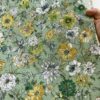 Pure Cotton Poplin Printed Fabric – Vintage Floral Craft Cloth