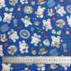60s Cotton Poplin Cartoon Print Fabric – Kids Shirt & Pajama Material