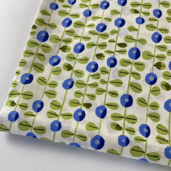 60s Cotton Botanical Print Fabric – Women’s Summer Dresses