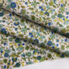 Dark Floral Twill Cotton Fabric – Rustic Style Dressmaking Material