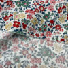 Botanical Print Cotton Fabric – 100% Cotton Reactive Print Material for Summer Dresses & Tops