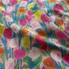 Tulip Print Cotton Poplin Fabric – 100% Cotton for Kids & Women Dresses