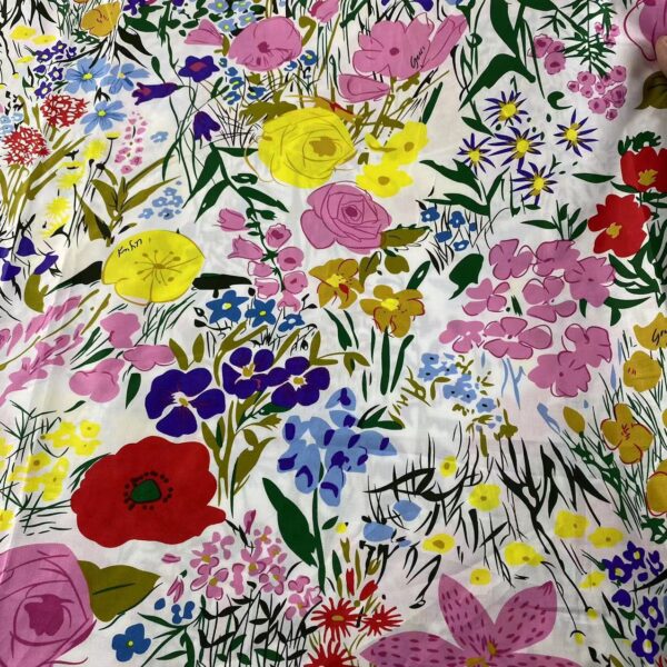 Cotton Poplin Printed Fabric – 100% Cotton for Dresses & Tops