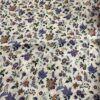 Small Floral Cotton Poplin Fabric – 100% Cotton Reactive Print for Dresses & Kidswear