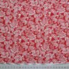 100% Cotton Paisley Printed Poplin Fabric — Vintage Floral Style
