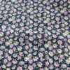 Cotton Reactive Printed Fabric | Small Floral Pastoral Style | Dress & Loungewear Fabric