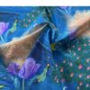 100% Cotton Digital Printed Fabric — 3D Romantic Night Sky Cartoon Design