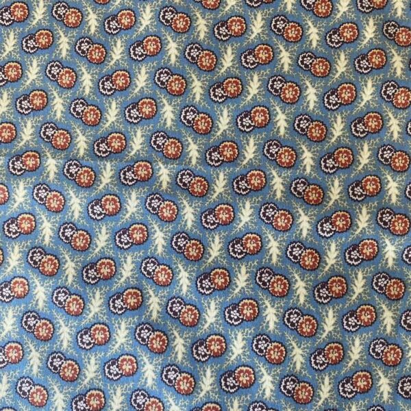 100% Cotton Printed Poplin Fabric — 40s High-Density Shirt Material