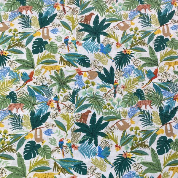 100% Cotton Small Animal Printed Fabric