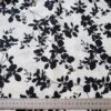 主图-04 Cotton Printed Fabric — Black & White Botanical — Vintage French Style