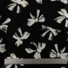 100% Cotton Black & White Butterfly Poplin Fabric — Kids & Women Apparel