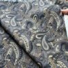 100% Cotton Retro Paisley Print Poplin Fabric — Shirt & DIY Material