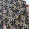 Vintage Paisley Cotton Poplin Print Fabric — 100% Cotton DIY Craft & Shirt Fabric