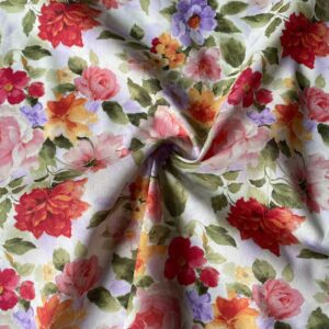 High-Density 60s Combed Cotton Digital Print Fabric — Kidswear, Dresses & DIY