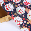 100% Cotton Japanese Lucky Cat Gold Foil Fabric — Kawaii DIY Sewing Cloth