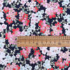 Gold-Stamped Japanese Kintan Floral Cotton Fabric – Woven Cotton for DIY Bags, Tablecloths & Garment Design